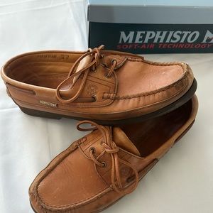 Mephisto Men’s Finest Boat Shoes - size 13